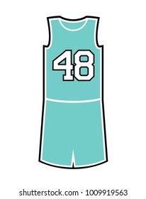 basket uniform illustration