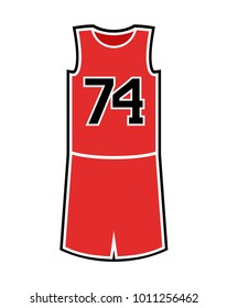 basket uniform illustration