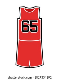 basket uniform illustration