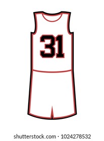 basket uniform illustration
