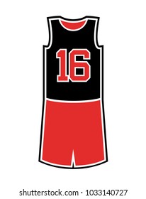 basket uniform illustration