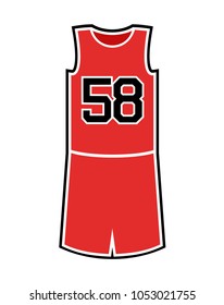 basket uniform illustration