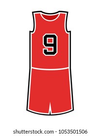basket uniform illustration