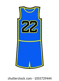 basket uniform illustration