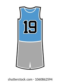 basket uniform illustration