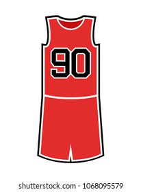 basket uniform illustration
