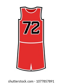 basket uniform illustration