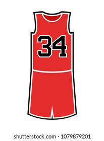 basket uniform illustration