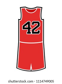 basket uniform illustration