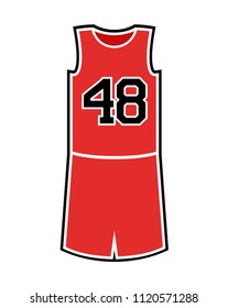 basket uniform illustration