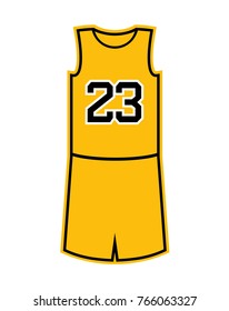 basket uniform illustration
