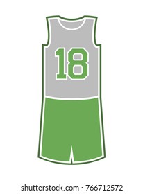 basket uniform illustration