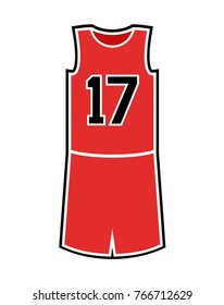 basket uniform illustration