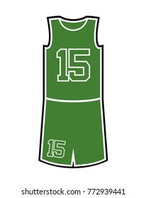 basket uniform illustration