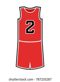 basket uniform illustration