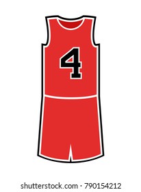 basket uniform illustration