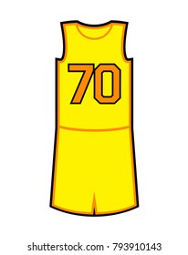 basket uniform illustration