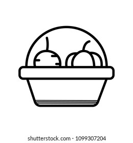 basket with various vegetables
