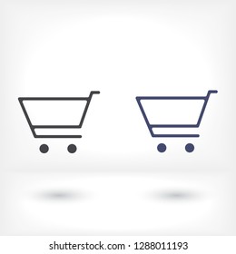 Basket vector icon