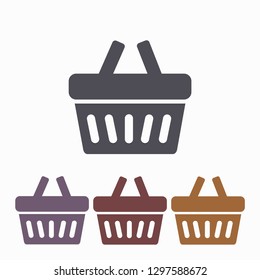 Basket   vector icon