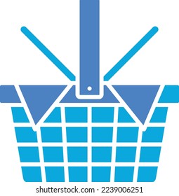 Basket vector icon. Can be used for printing, mobile and web applications.
