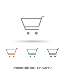 Basket vector icon . Lorem Ipsum Illustration design