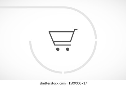 Basket vector icon . Lorem Ipsum Illustration design