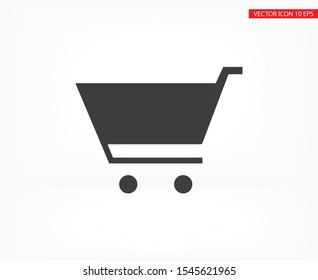Basket vector icon . Lorem Ipsum Illustration design
