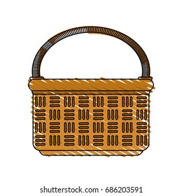 basket vector illustration