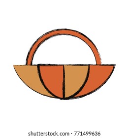 basket vector illustration