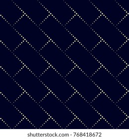 Basket weave diagonal pattern. Simple geometric all over motif dot line design. Parquet floor print block for tweed fabric, apparel textile, wallpaper. Brickwall texture vector seamless ornament.