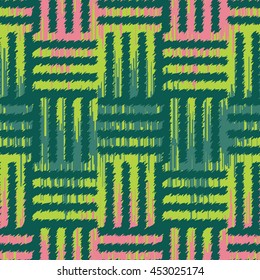 Basket weave pattern seamless background tile