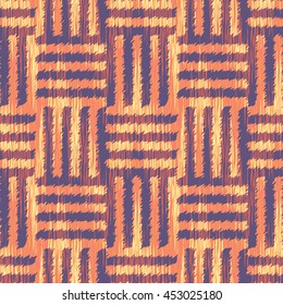 Basket weave pattern seamless background tile