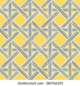 Basket weave pattern seamless vector background tile