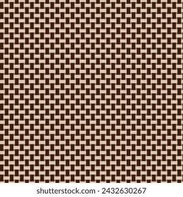 The basket weave pattern is a versatile and visually intriguing design that replicates the intricate weave of a basket. It features a structured arrangement of interlocking elements, creating a patter