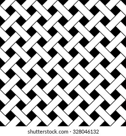 Basket weave vector pattern