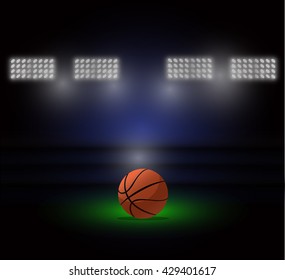 Basketball arena