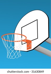 Basketball backboard