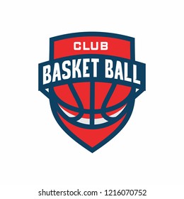 basketball badge logo icon designs vector