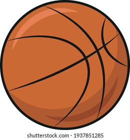 Basketball. Ball for the game.