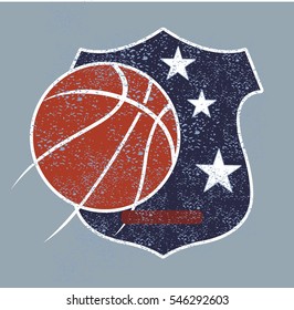 Basketball Ball graphic design vector art