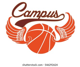 Basketball Ball graphic design vector art