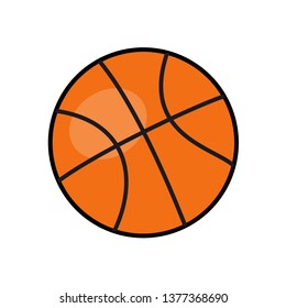 Basketball ball icon