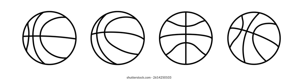 basketball ball icon. basketball icon. 