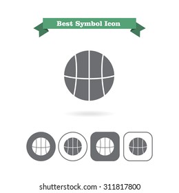 Basketball ball icon