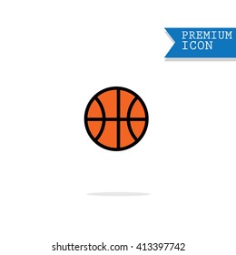 Basketball ball icon