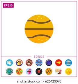 Basketball ball icon