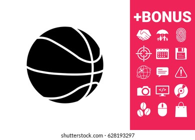 Basketball ball icon