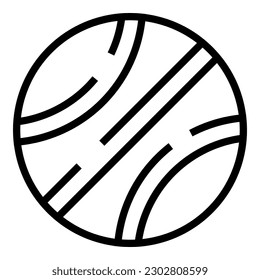 Basketball ball icon outline vector. Sport interior. Store shop