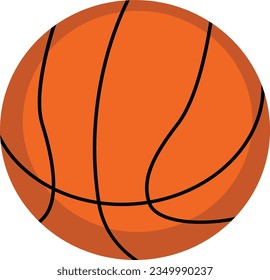 Basketball ball icon symbol isolated on white background
